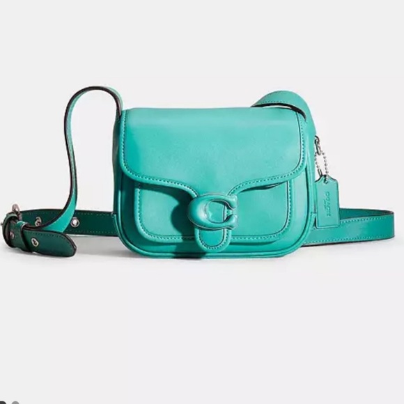 Coach turquoise tabby NWOT - Picture 2 of 10